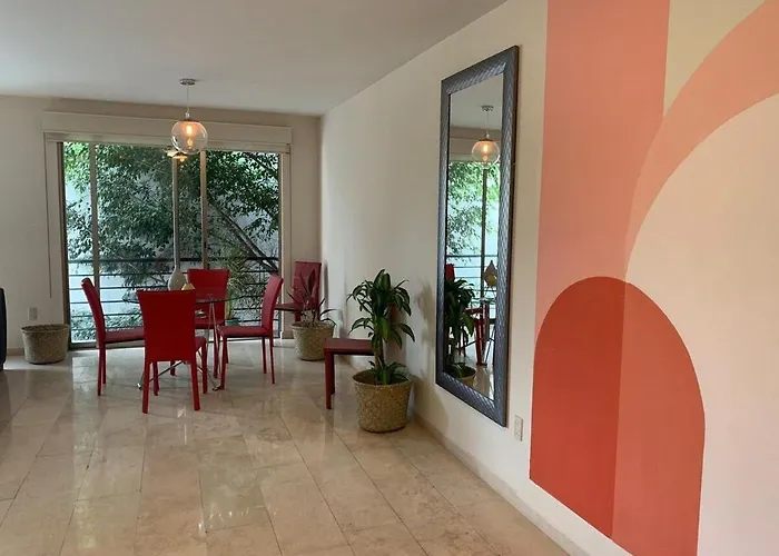 Urban Classic Cdmx 2bd 4pax// Céntrico Con Balcón Apartamento